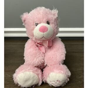 TY Pluffies My First Teddy Sweet Baby‎ Pink Bear Plush